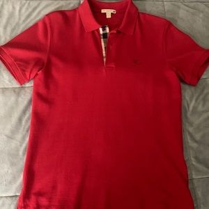 Men Brit Burberry Polo